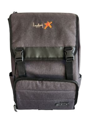 OGIO Apex Backpack with 17" Computer Laptop Sleeve Multiple Compartments Gray